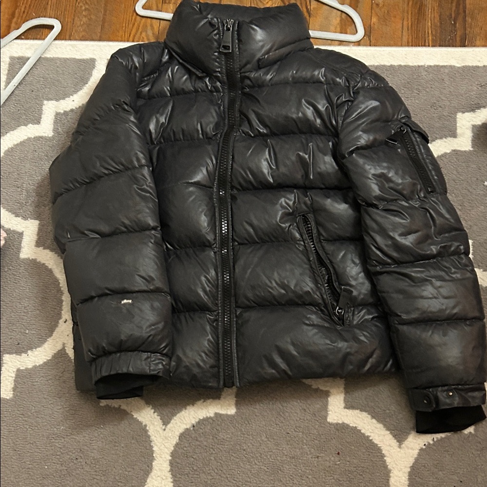 SAM Black Quilted Jacket